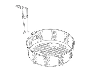 81610 Basket and Handle