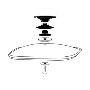 81581 Cover Assembly with Knob