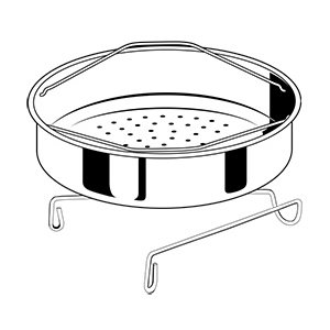 85650 Stainless Steel Steamer Basket for Presto Pressure Cookers