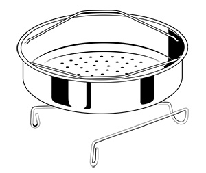 85650 Stainless Steel Steamer Basket for Presto Pressure Cookers