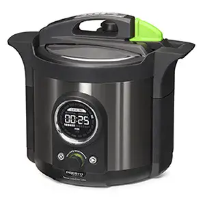 0214203 Presto Precise® 6-quart Multi-use Electric Pressure Cooker Plus