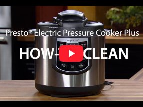 A link to a video about How-To-Clean the Electric Pressure Cooker Plus