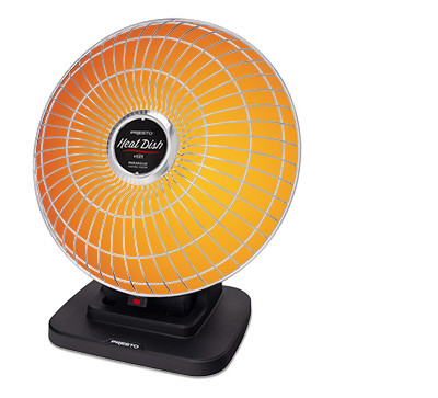Presto HeatDish Plus Tilt parabolic electric heater