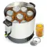 Filled canning jars and the Digital Water Bath Canner