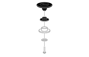 Knob Assembly for the 30-Quart Digital Water Bath Canner