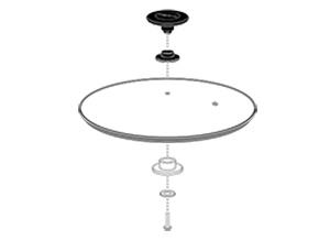 Cover Assembly for the 30-Quart Digital Water Bath Canner